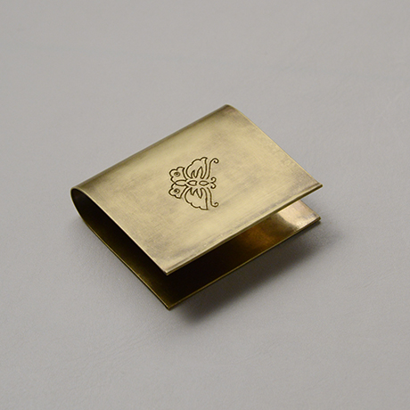 No. 3 南鐐とんぼ透茶巾筒 / Chakin holder, silver | しぶや