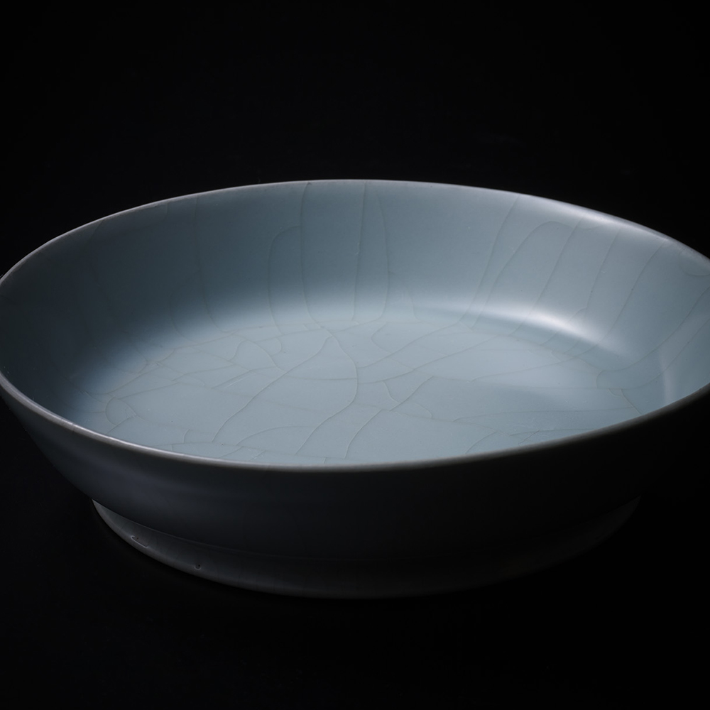 「No.9　青瓷　洗　／　Basin, Celadon」の写真　その1