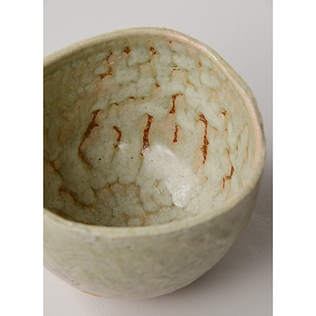 「HP14　金重愫　灰釉茶碗 ／ KANESHIGE Makoto　Chawan, Ash glazed」の写真　その5