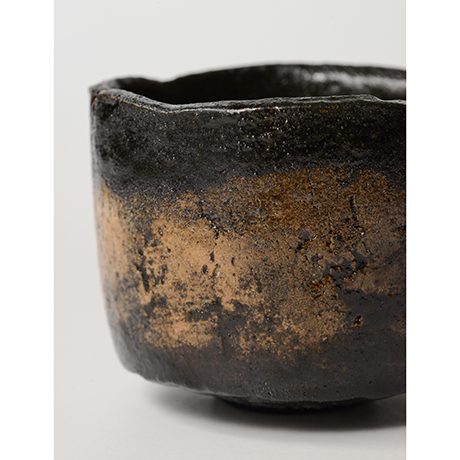 「HP25　直木美佐　黒楽茶碗　銘：飛鳥路 ／ NAOKI Misa　Chawan, Raku ware」の写真　その5