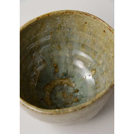 「HP13　金重愫　灰釉茶碗 ／ KANESHIGE Makoto　Chawan, Ash glazed」の写真　その5