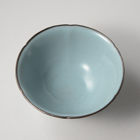 「HP1	伊藤秀人	青瓷茶碗　／ ITO Hidehito　Chawan, Celadon」の写真　その3