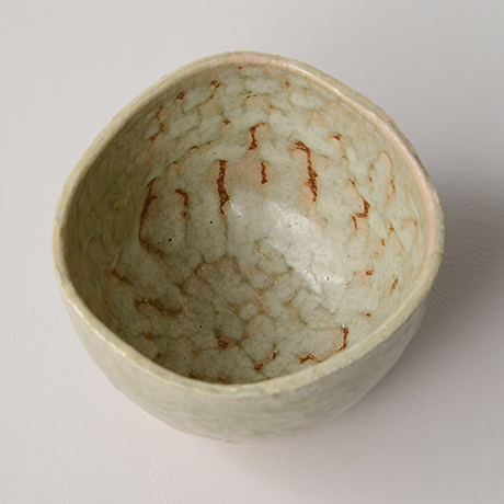 「HP14　金重愫　灰釉茶碗 ／ KANESHIGE Makoto　Chawan, Ash glazed」の写真　その3