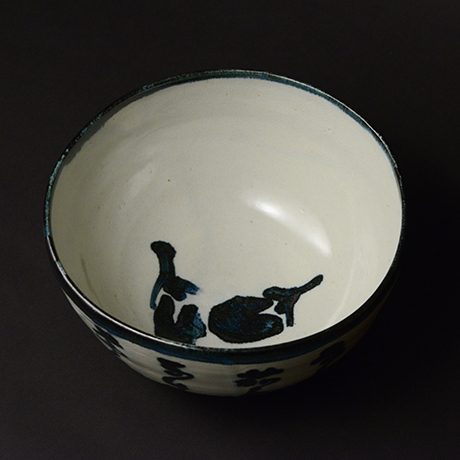 「No.63　染附茄子ノ繪鉢　惺也造 / Bowl, Sometsuke formed by TOYOBA Seiya」の写真　その4