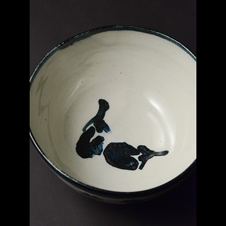 「No.63　染附茄子ノ繪鉢　惺也造 / Bowl, Sometsuke formed by TOYOBA Seiya」の写真　その5