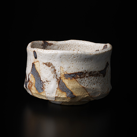 「No.5　志野茶碗 　銘「不知火」 / Tea bowl, Shino “SHIRANUI”」の写真　その1