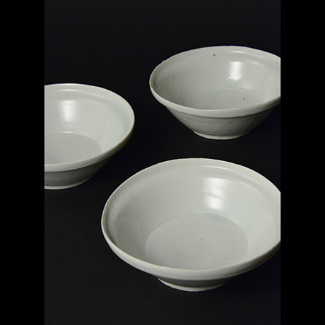 「No.5-1　白磁平鉢　六 / A set of 6 bowls, White porcelain」の写真　その1