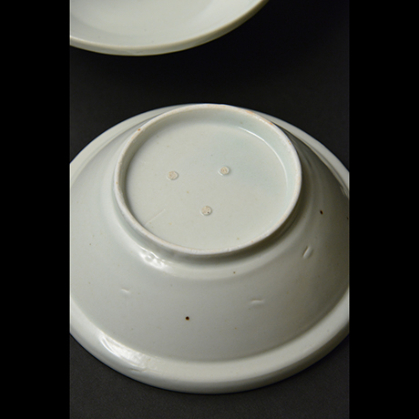 「No.5-1　白磁平鉢　六 / A set of 6 bowls, White porcelain」の写真　その4