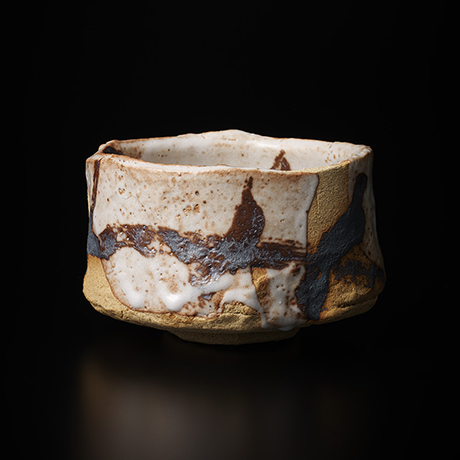 「No.7　志野茶碗  / Tea bowl, Shino」の写真　その1