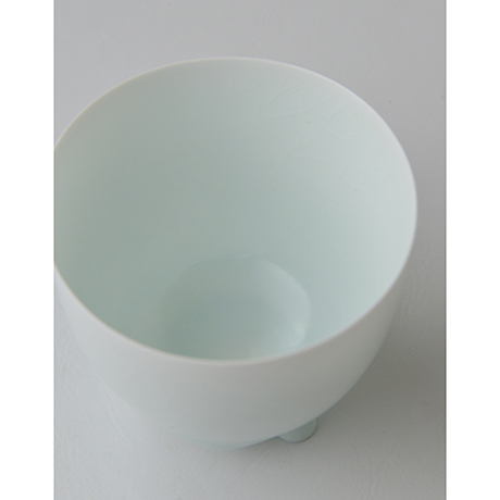 「No.5　塚本快示　白瓷碗 / TSUKAMOTO Kaiji　Tea bowl, White porcelain」の写真　その5