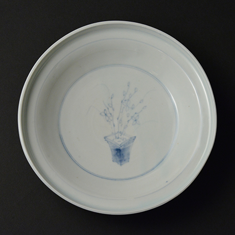 「No.13-2　秋草皿鉢 / Bowl, Autumn grass motif」の写真　その2