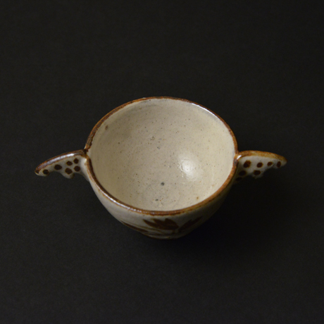 「No.47-2　耳盃 / Sake cup, Buncheong style」の写真　その3