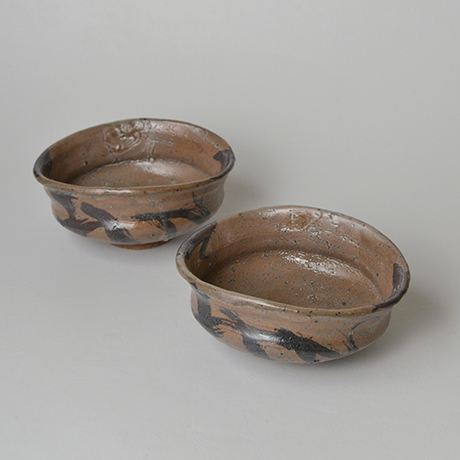 「図48 (No.56)　絵唐津沓向付揃　A set of 5 dishes, E-karatsu, Kutsu shape」の写真　その2