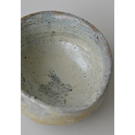 「No.61　斑唐津沓茶碗　Chawan, Madara-karatsu, Kutsu-shape」の写真　その6