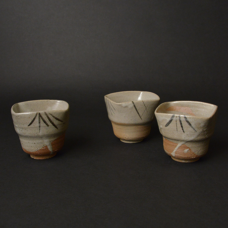 「No.106 絵唐津向付揃 五 / A set of 5 bowls, E-karatsu」の写真　その1