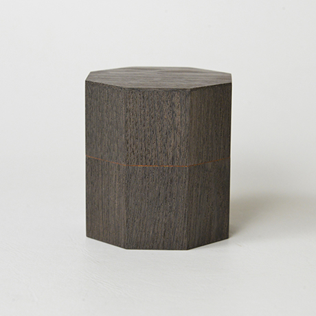 「No.17　神代栗八稜茶器 / Tea caddy, Japanese chestnut」の写真　その1