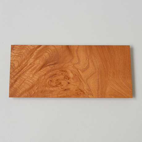 「No.20　欅文欟木銘々長方皿 / Rectangular plate, Zelkova」の写真　その1