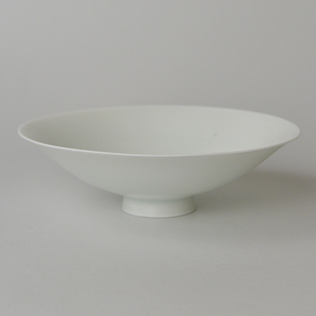 「No.21　塚本快示　白瓷平茶垸 / TSUKAMOTO Kaiji　Tea bowl, White porcelain」の写真　その2