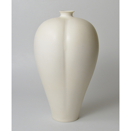 「No.24　伊藤秀人　白瓷梅瓶 / ITO Hidehito　Meiping（Vase）, White porcelain」の写真　その2