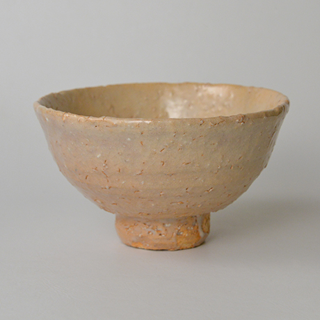 「No.8　三輪休和　萩茶盌 / MIWA Kyuwa　Tea bowl, Hagi ware」の写真　その4