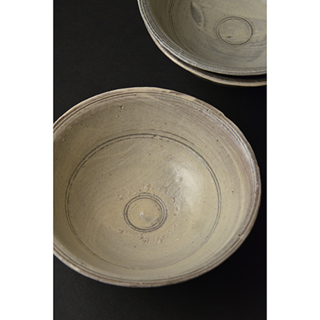 「No.96 絵刷毛目碗揃 五 / A set of 5 bowls, E-hakeme」の写真　その2