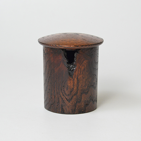 「No.34　金輪寺小　蔦 / Tea Caddy, Kinrinji type, ivy」の写真　その1