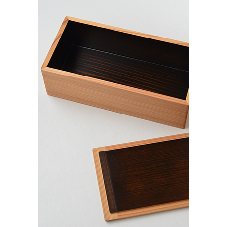 「No.38-1　弁当箱　スギ / Lunch box, Japanese cedar」の写真　その3