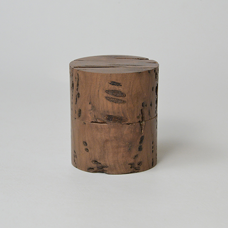 「No.DM4　中次　神代ケヤキ  / Tea Caddy, Nakatsugi shaped, Ancient Zelkova」の写真　その2