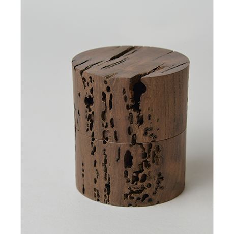 「No.DM4　中次　神代ケヤキ  / Tea Caddy, Nakatsugi shaped, Ancient Zelkova」の写真　その4