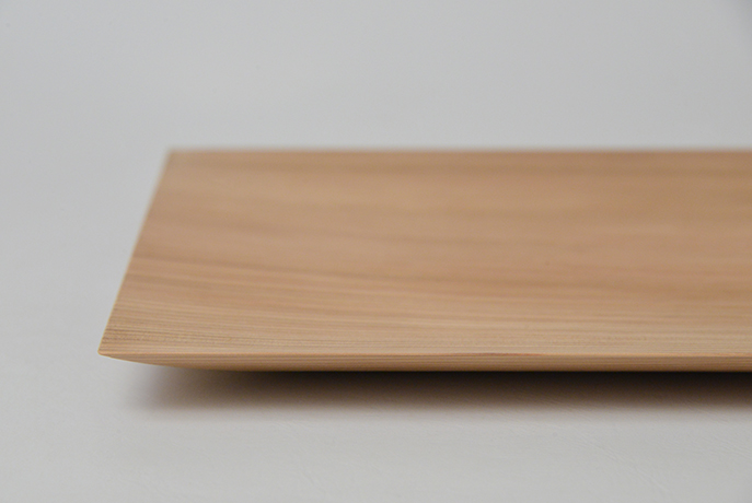 「No.44-1　杉皿　八寸 / Plate, Japanese cedar」の写真　その3