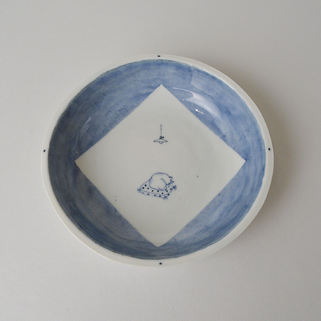 「No.57　丸深皿　五 / A set of 5 round plates, Sometsuke」の写真　その5