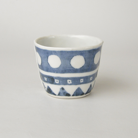 「No.79-1　猪口 / Small cup, Soba choko shape, Sometsuke」の写真　その2