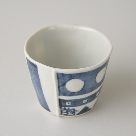 「No.79-1　猪口 / Small cup, Soba choko shape, Sometsuke」の写真　その3