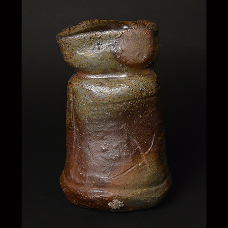 「No.1　備前窯変三角花入 / Vase, Bizen」の写真　その3