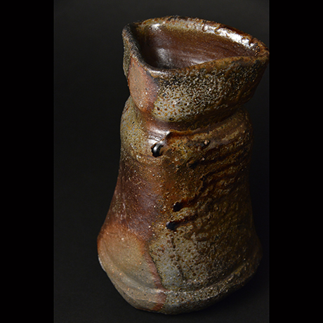 「No.1　備前窯変三角花入 / Vase, Bizen」の写真　その6