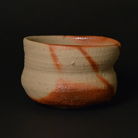 「No.16　備前火襷茶碗 / Chawan, Bizen hidasuki」の写真　その1