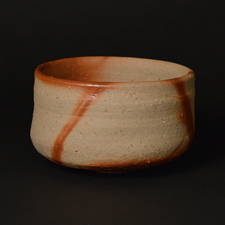 「No.17　備前火襷茶碗 / Chawan, Bizen hidasuki」の写真　その3