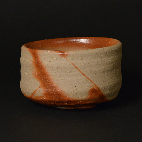 「No.17　備前火襷茶碗 / Chawan, Bizen hidasuki」の写真　その4