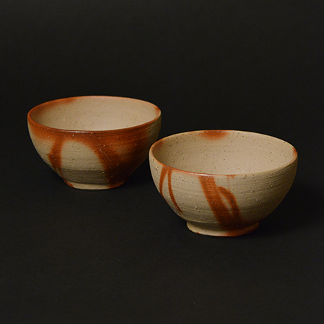 「No.21　備前火襷飯碗　小 / Small rice bowl, Bizen hidasuki」の写真　その1