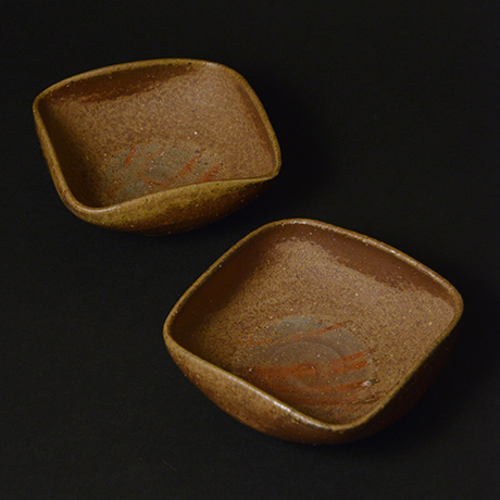 「No.23　備前四方小鉢 / Small square bowl, Bizen」の写真　その1