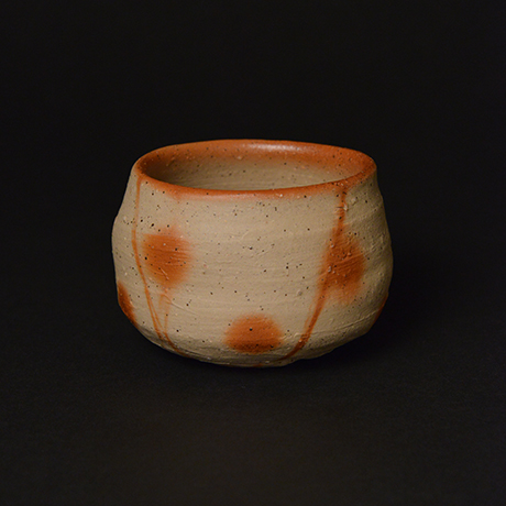 「No.30　備前火襷水玉酒呑 / Guinomi, Bizen hidasuki, Dot pattern」の写真　その2