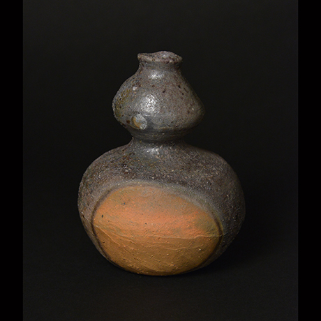 「No.44　備前窯変瓢徳利 / Tokkuri, Bizen yohen, Gourd shape」の写真　その1