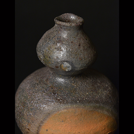 「No.44　備前窯変瓢徳利 / Tokkuri, Bizen yohen, Gourd shape」の写真　その3