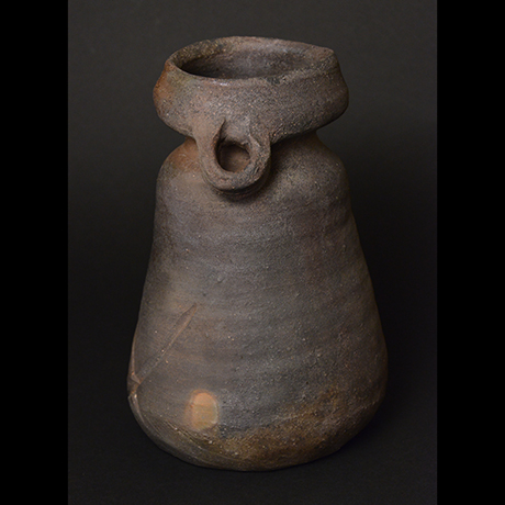 「No.64　備前窯変耳付花入 / Vase, Bizen yohen」の写真　その2