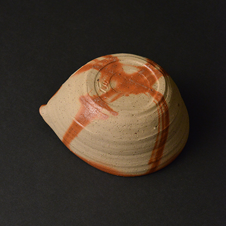 「No.92　火襷片口 / Lipped bowl, Bizen hidasuki」の写真　その3