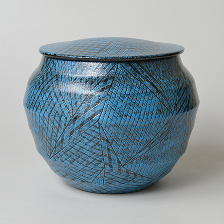 「No.22 色絵洋彩酒会壷 / Covered vessel, Overglaze enamels」の写真　その1