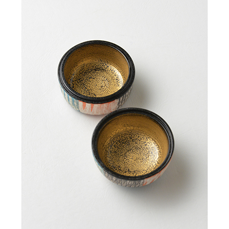 「No.43 色絵銀彩香合 / Incense container, Overglaze enamels and silver」の写真　その4