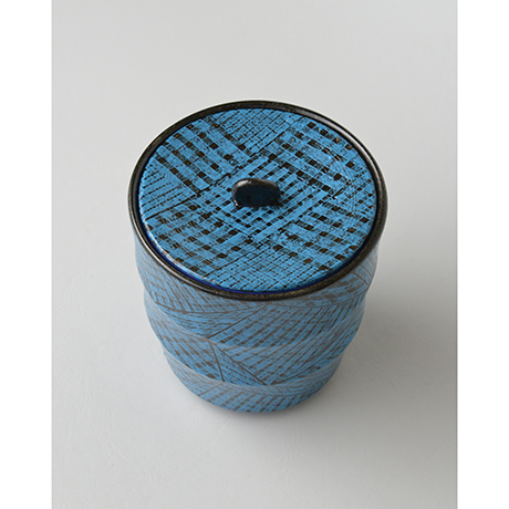 「No.5（図8） 色絵洋彩蓋物 / Covered vessel, Overglaze enamels」の写真　その3