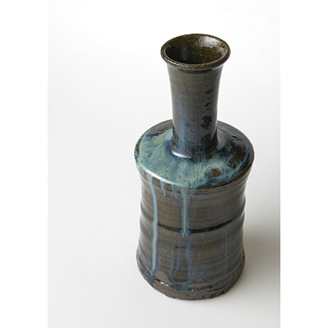 「No.67　石斑砧花入 / Flower vase, Ishi-madara (Stone ash glaze)」の写真　その4