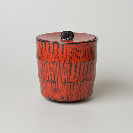 「No.7（図7） 色絵洋彩蓋物 / Covered vessel, Overglaze enamels」の写真　その1